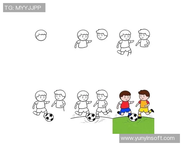 简单易学的足球明星漫画简笔画教程适合初学者和儿童创作 简单易学的足球明星漫画简笔画教程适合初学者和儿童创作